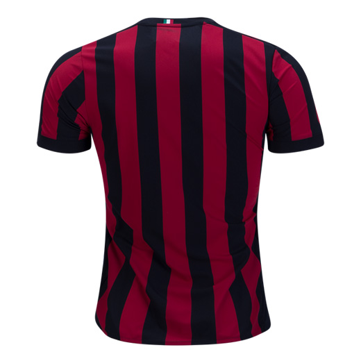 AC Milan Home 2017/18 Soccer Jersey Shirt - Click Image to Close